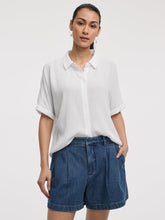 Buttoned-Down Gauze Shirt
