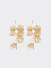 Earrings with Flower Pendants