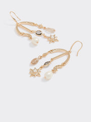 Mystical Earrings with Freshwater Pearls