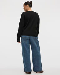 Crew-Neck Cardigan - R Essentials