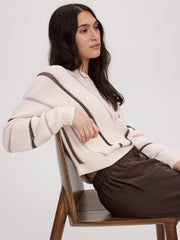 Long-Dolman-Sleeve Crew-Neck Pullover