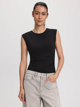 Sleeveless Crew-Neck Bodysuit