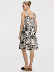 Sleeveless Swing Dress