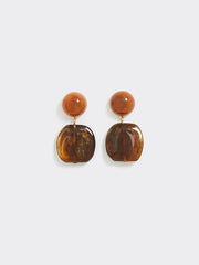 Resin Pendant Earrings