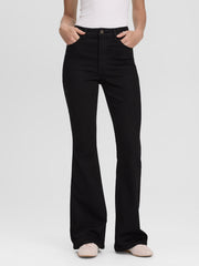 Flare-Leg High-Rise Jean
