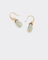 Earrings with Stone Pendants