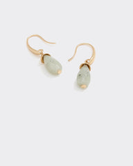 Earrings with Stone Pendants