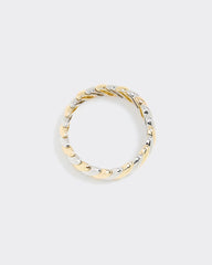 Two-Tone Elastic Bracelet