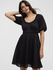 Milkmaid Mini Dress
