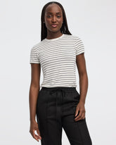 Super Soft Crew-Neck Striped T-Shirt - R Essentials