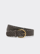 Braided Faux Leather Belt