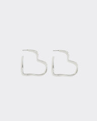 Heart-Shaped Hoops