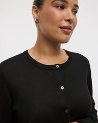 Crew-Neck Cardigan - R Essentials
