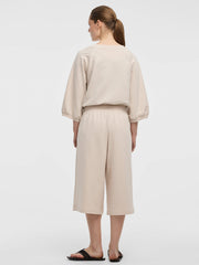 3/4-Sleeve Crew-Neck Top - Hyba
