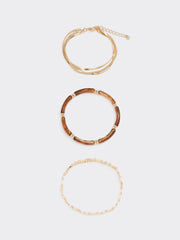 Bracelets with Mother-of-Pearl - Set of 3
