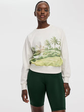 Long-Sleeve Crew-Neck French Terry Sweatshirt - Hyba