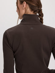 Ribbed Fitted Jacket - Hyba