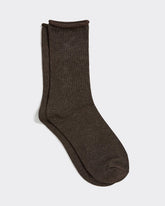 Heather Bamboo Viscose Crew Socks