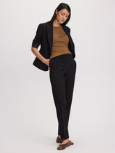 Slim-Leg High-Rise Ankle Pant