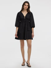 V-Neck Mini Dress