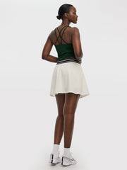 Skort with Striped Waistband - Hyba
