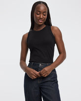 Ribbed Crew-Neck Tank - R Essentials