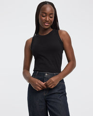 Ribbed Crew-Neck Tank - R Essentials