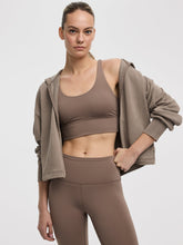 Hooded French Terry Jacket - Hyba