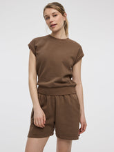 Extended-Sleeve Crew-Neck T-Shirt- Hyba