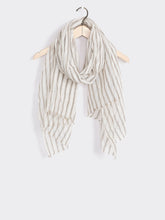 Linen-Blend Oblong Scarf