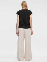 Extended-Sleeve Crew-Neck Tee