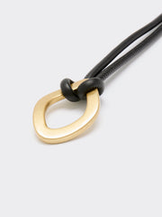 Faux Leather Cord Belt