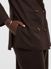 Double-Breasted Blazer