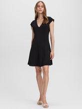 Shortsleeve V-Neck Dress