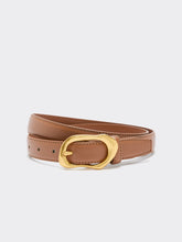 Skinny Belt with Organic Buckle