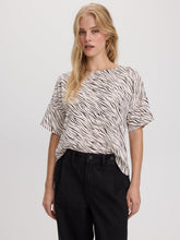 Crew-Neck T-Shirt Blouse