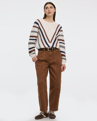 High-Rise Barrel Utility Pant