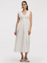 Sleeveless V-Neck Maxi Dress