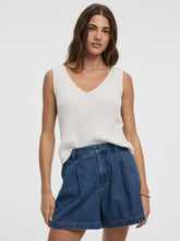 V-Neck Ribbed Tank