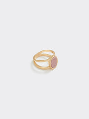 Ring with Semi-Precious Stone