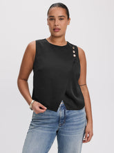 Sleeveless Wrap Top