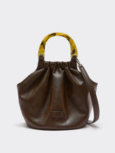 Faux Leather with Hard Handle