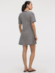 Striped T-Shirt Mini Dress