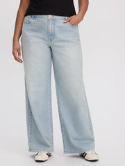 Wide-Leg Mid-Rise Jean - Curvy Fit