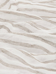 Linen-Blend Oblong Scarf