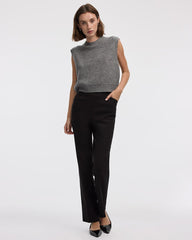 Straight-Leg High-Rise Pant - The Iconic (R)
