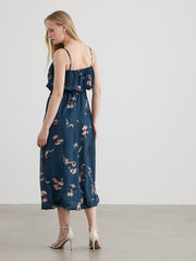 Sleeveless Bubble Maxi Dress
