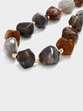 Chunky Resin-Bead Short Necklace