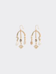 Mystical Earrings with Freshwater Pearls