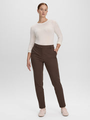 Slim-Leg High-Rise Ankle Pant - Curvy Fit